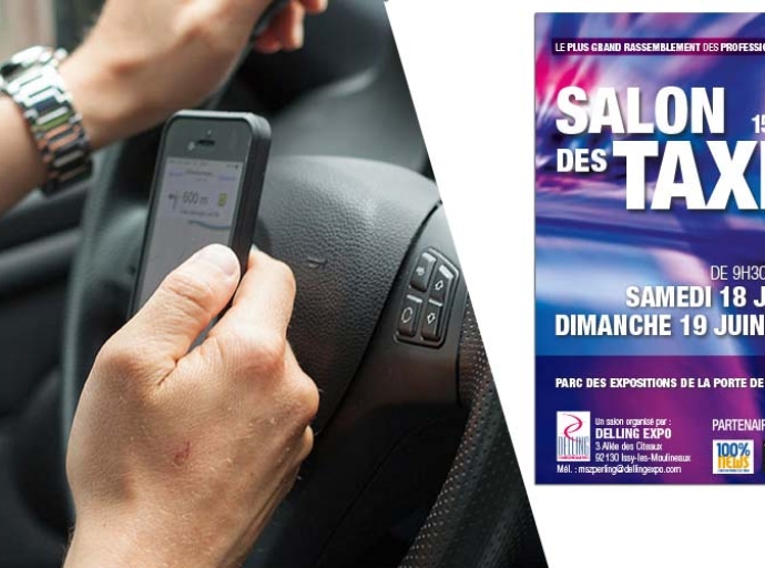 Salon des taxis en juin 2022