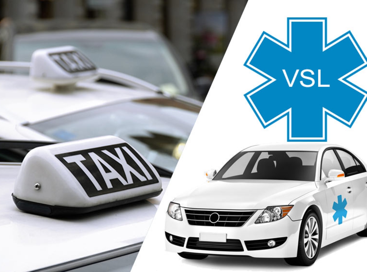 Quelle est la différence entre un VSL et un taxi conventionné ?